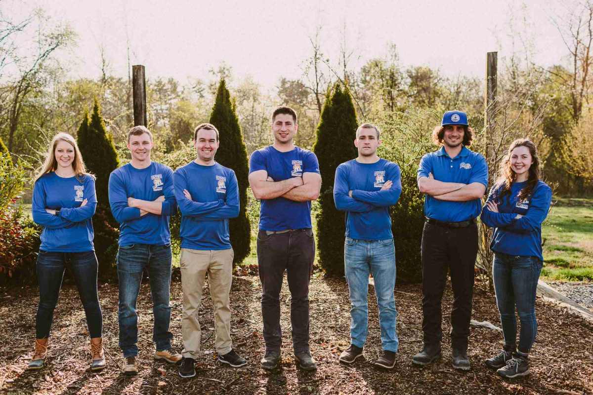 JP Landscaping team providing professional lawn care